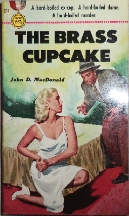 Item #002841 The Brass Cupcake. John D. Mystery - Macdonald