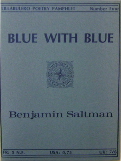 Item #003947 Blue With Blue. Benjamin Saltman.