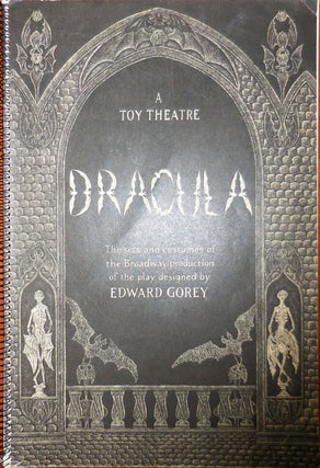 Item #005504 Dracula A Toy Theater. Edward Gorey