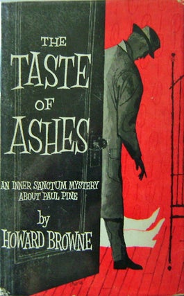 Item #006346 The Taste of Ashes. Howard Mystery - Browne