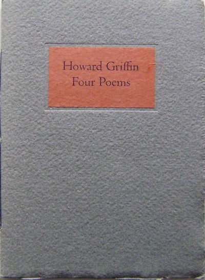 Item #006637 Four Poems. Howard Griffin.