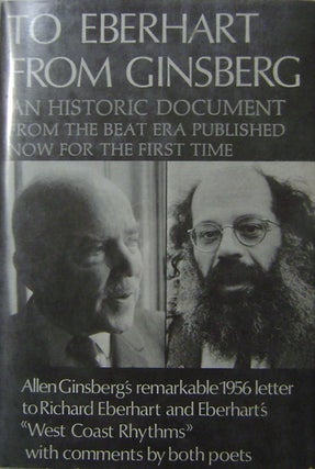 Item #006665 To Eberhart From Ginsberg. Allen Ginsberg, Richard Eberhart