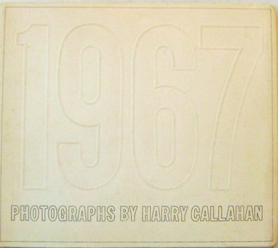 Item #006708 1967 Hallmark Calendar. Harry Photography - Callahan.