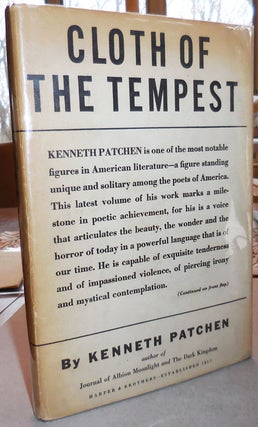 Item #007552 Cloth of the Tempest. Kenneth Patchen