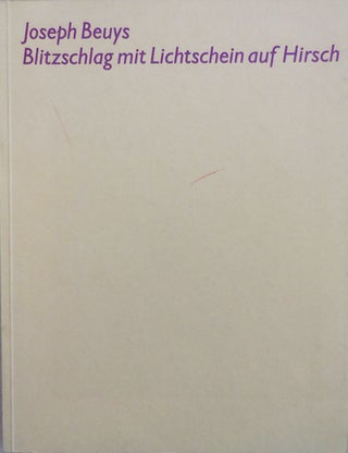 Item #008040 Blitzschlag Mit Lichtschein Auf Hirsch. Joseph Art - Beuys