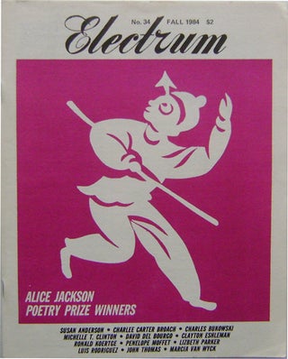Item #008515 Electrum #34 Fall 1984 Issue. Charles Bukowski, Luis, Rodriguez, Clayton, Eshleman