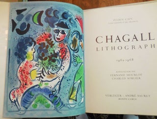 Lithographe III Chagall Lithograph 1962 - 1968