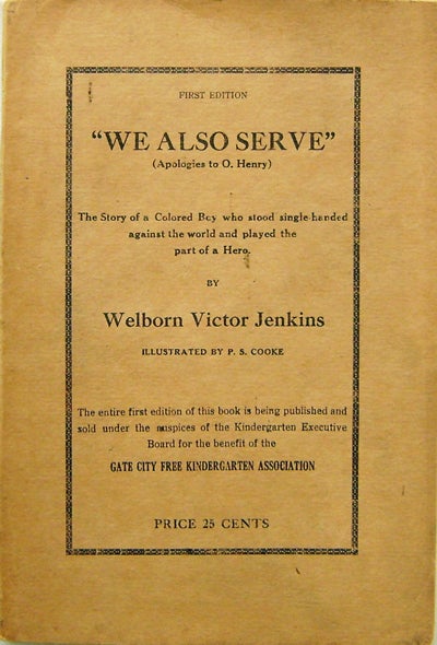 Item #009267 We Also Serve. Welborn Victor Baseball - Jenkins.