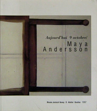 Item #009553 Maya Andersson. Maya Andersson