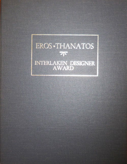 Item #010187 Eros - Thanatos German Poems With Woodcuts. Johan Wolfgang Von Goethe.