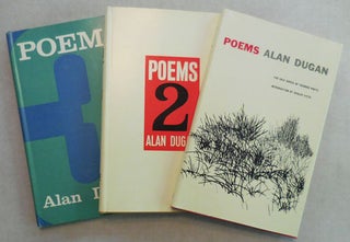 Item #10715 Poems, Poems 2 and Poems 3 (Three Volume Set). Alan Dugan