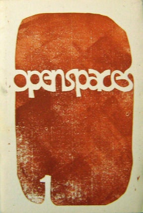 Item #10984 Openspaces #1. Larry Levis, Bob, Brown