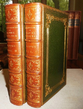 Item #11103 Reminiscences of Daniel Webster (Two Volumes). Peter Harvey, Daniel Webster