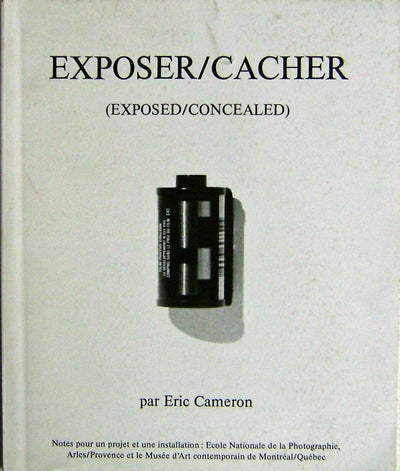 Item #11254 Exposer/Cacher (Exposed/Concealed). Eric Artist Book - Cameron.
