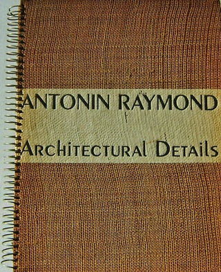 Item #12192 Architectural Details 1938. Antonin Architecture - Raymond