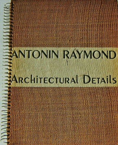Item #12192 Architectural Details 1938. Antonin Architecture - Raymond.