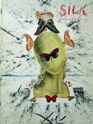 Item #12954 Silk Commemorative Issue 1957. Salvador Fabric - Dali, Contributors, Andy, Warhol