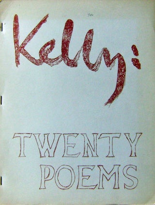Item #12988 Twenty Poems. Robert Kelly