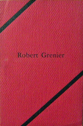 Item #13378 Two New Poems. Robert Grenier