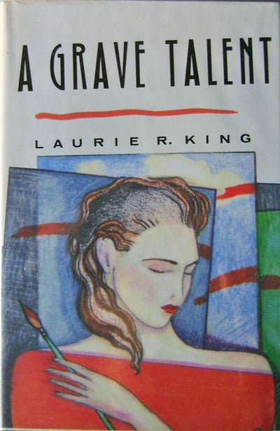 Item #13683 A Grave Talent (Inscribed, Edgar Award Winner). Laurie R. Mystery - King.