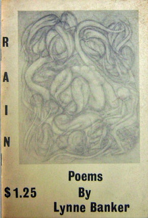Item #13858 Rain Poems. Lynne Banker