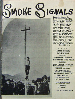 Item #14003 Smoke Signals Issue 2 Number 1. Raymond Mungo, Jack, Kerouac, Charles, Bukowski,...