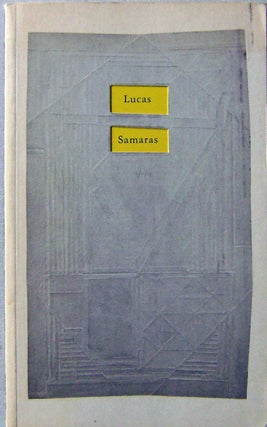 Item #14062 Lucas Samaras; Slices of Abstraction Slivers of Passion and/or Mere Decor. Lucas Art...