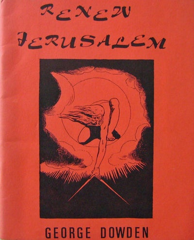 Item #14212 Renew Jerusalem (Dedication Copy Inscribed To Timothy Leary with Two Page T.L.S. to Leary). George Dowden.