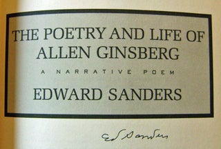 The Poetry and Life of Allen Ginsberg (Signed); A Narrative Poem