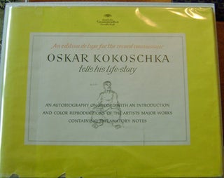 Oskar Kokoschka Tells His Life-Story (Inscribed); An Autobiography On Record With An Introduction. Oskar Art - Kokoschka.