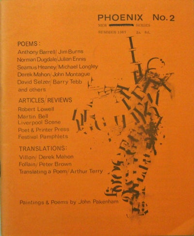 Item #14710 Phoenix No. 2 New Series; A Review of Poetry, Criticism And The Arts. Harry Chambers, Seamus Heaney Norman Dugdale, Anthony Barrell, Derek Mahon, Michael Longley.