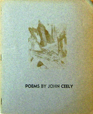 Item #14859 Poems (With A.L.S.). John Ceely
