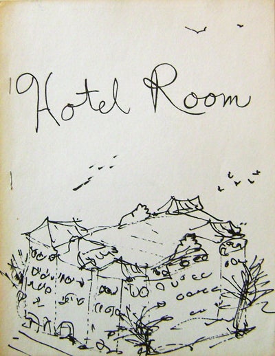 Item #14911 Hotel Room (Signed). Anne Waldman.