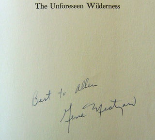 The Unforeseen Wilderness; An Essay on Kentucky's Red River Gorge (Inscribed by Meatyard and Signed by Berry)