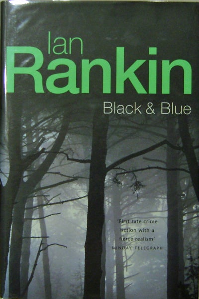Item #15046 Black and Blue. Ian Crime - Rankin.
