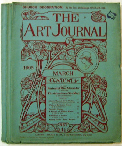 Item #15168 The Art Journal April and May 1905 Issues. Frank Rinder Sir Edward Burne-Jones, William Monk, Matthew Maris, Percy Robertson, Claude Phillips, Lewis F. Day.