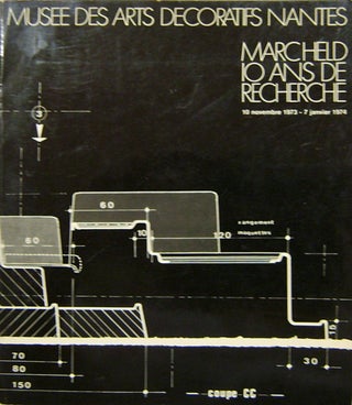 Item #15355 Marc Held Io Ans De Recherche; 10 Novembre 1973 - 7 Janvier 1974. Design - Marc Held