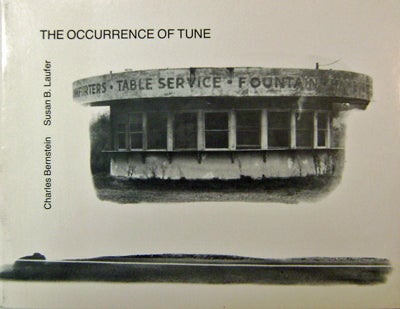 Item #16074 The Occurence Of Tune (Signed by Both). Charles Bernstein, Susan B. Laufer.