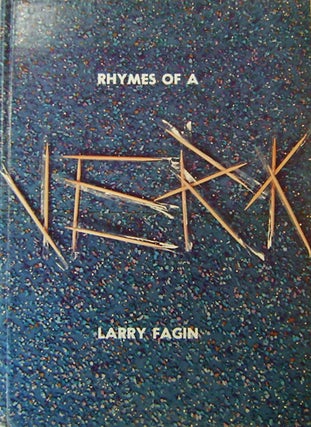 Item #16218 Rhymes Of A Jerk. Cover, Edward Ruscha