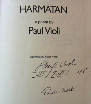 Item #16651 Harmatan (Signed Limited Edition). Paul Violi