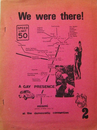 Item #16702 Playboy / We Were There! A Gay Presence Miami at the Democratic Convention (Signed)....