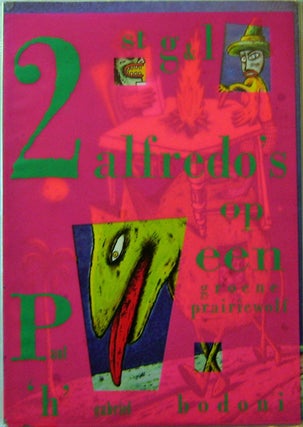 Item #16770 2 Alfredo's op een (Signed); groene prariewolf. Artist Book - Paul 'h' Gabriel Bodoni