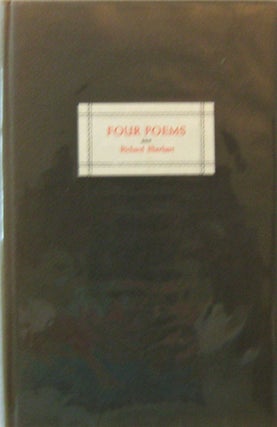 Item #17096 Four Poems (Signed). Richard Eberhart