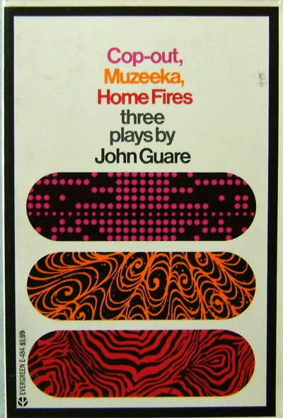 Item #17127 Cop-Out, Muzeeka, Home Fires; Three Plays (Signed). John Guare.