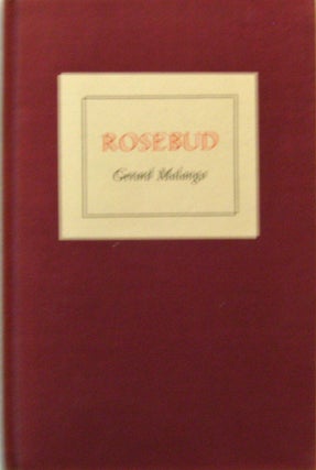 Item #17623 Rosebud (Signed Limited Edition). Gerard Malanga