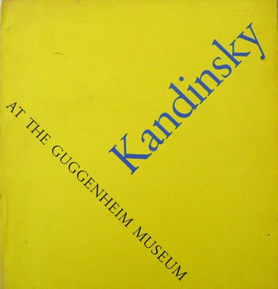 Item #17929 Vasily Kandinsky 1866 - 1944 In The Collection of The Solomon R. Guggenheim Museum. Vasily Art - Kandinsky.