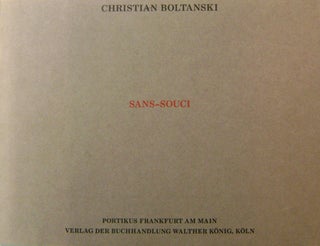 Item #17955 Sans-Souci. Christian Photography - Boltanski
