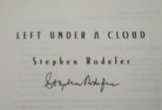 Left Under A Cloud (Signed)