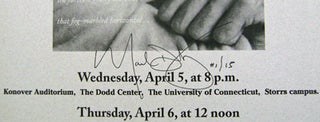 Signed Poster - 37th Wallace Stevens Poetry Program