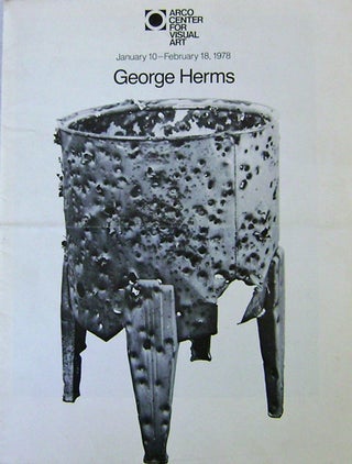 Item #18425 Poster - Arco Center For Visual Art January 10 - February 18, 1978. George Art - Herms